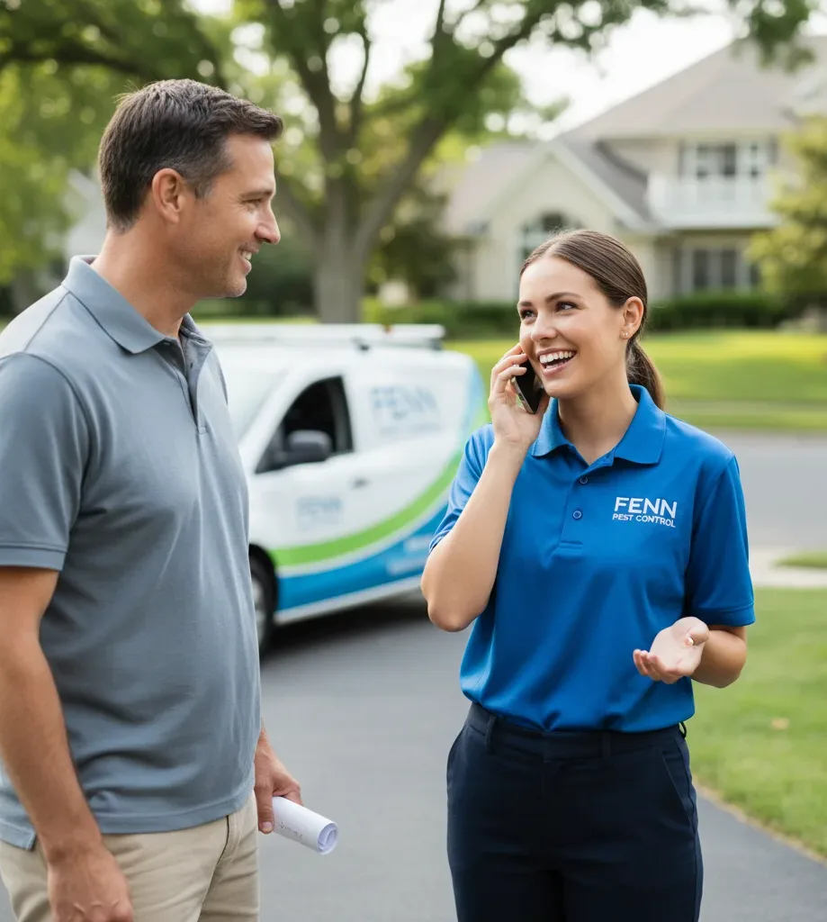Fenn Pest Control customer support in Sweeny